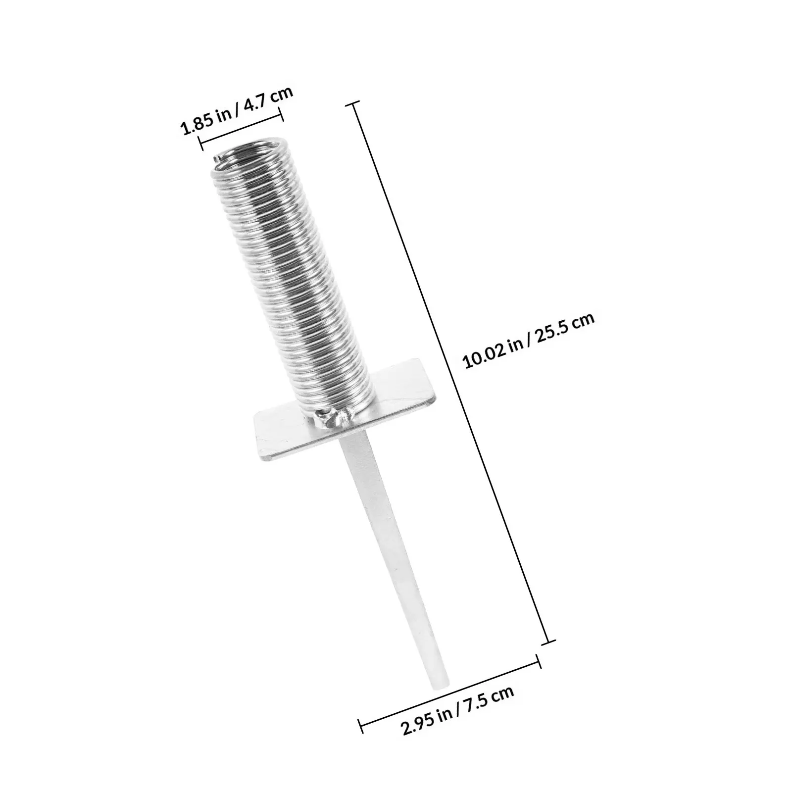 Stable Flag Spike Soccer Ground Mount Corner Flag Holder Robust Spring-Based Pole Fixing Stake for Field Marking Training Use