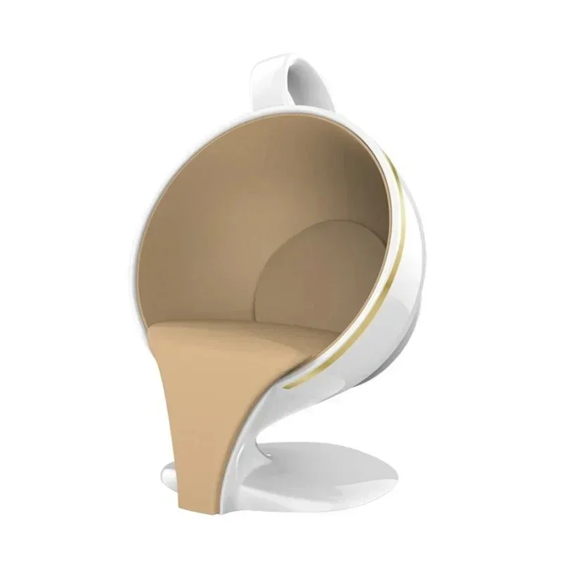 

newCreative FRP Coffee Cup Shape Leisure Chair Restaurant Lounge Sofa Chair Shopping Mall Hotel Cafe Decorations furnituress1001