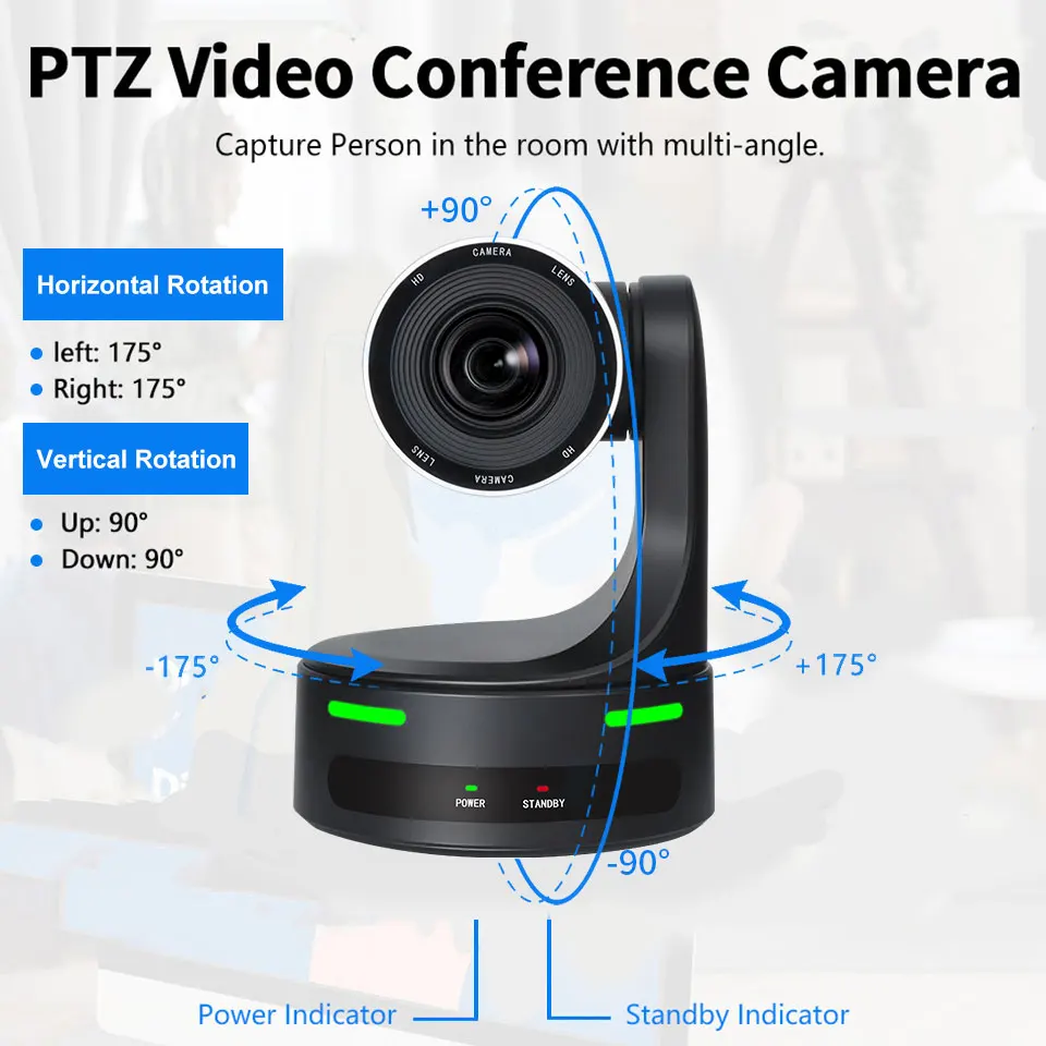 NDI HX usb3.0 ptz 12X 20 x zoom conference room camera POE SDI HDMI IP video conference ptz ndi camera