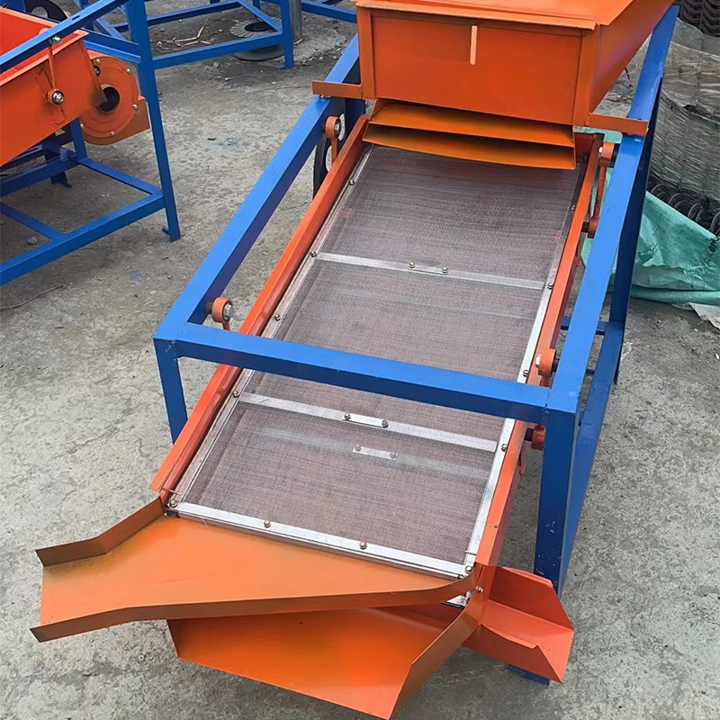เครื่องคัดกรองเมล็ดพืชเครื่องเขย่าเมล็ดข้าวโพดถั่วเหลืองข้าวสาลีเรพซีดที่กรองแบบสั่นตะแกรงทำความสะอาดเมล็ดพืช