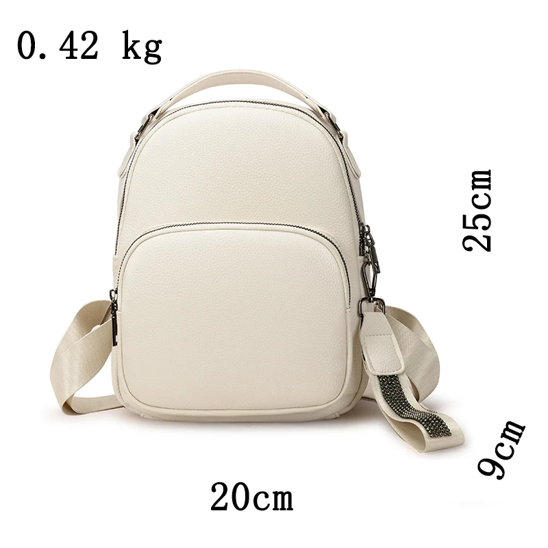 Women Designer Brand Backpack Purses High Quality Leather Female Vintage Bag School Bags Travel Bagpack Ladies Bookbag Rucksack