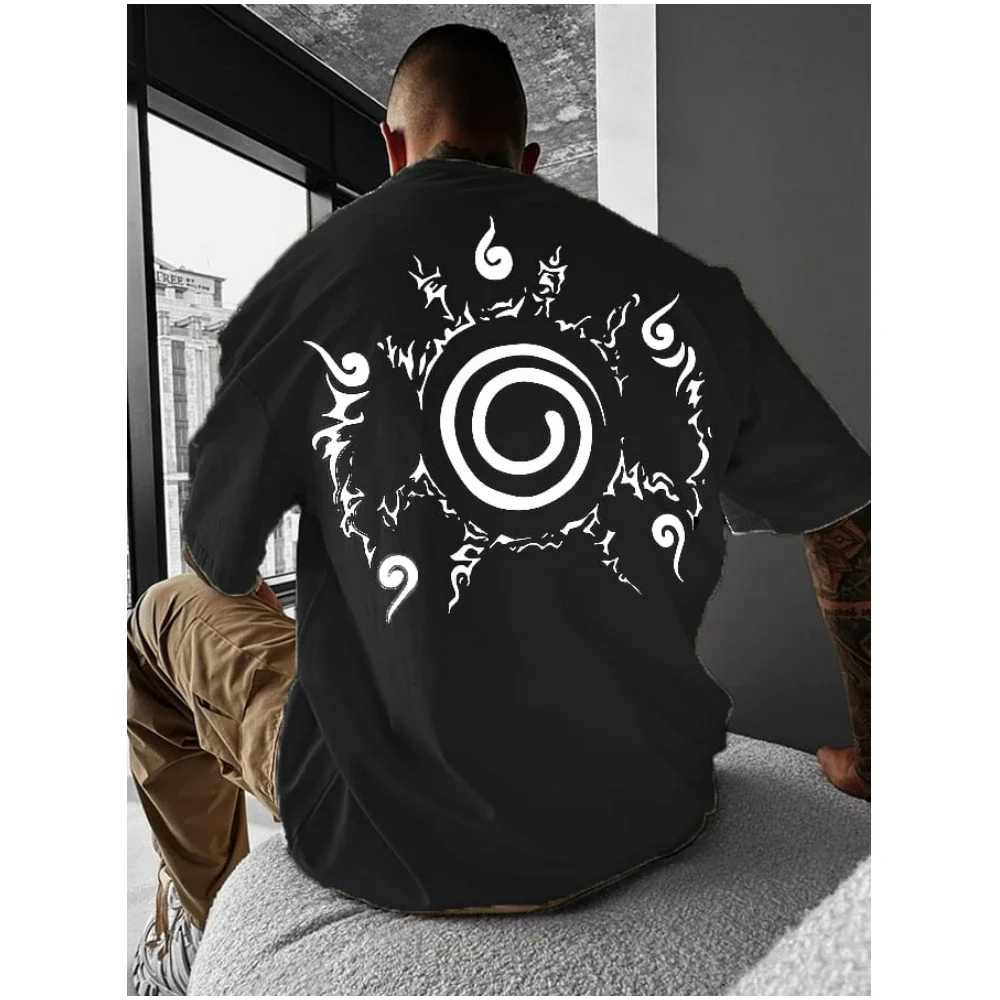 

Anime 3D Patterns Print Tees Summer Simple Casual Street Short Sleeve Clothing Male Fashion Oversize O-Neck Tops New Men's T-Shi