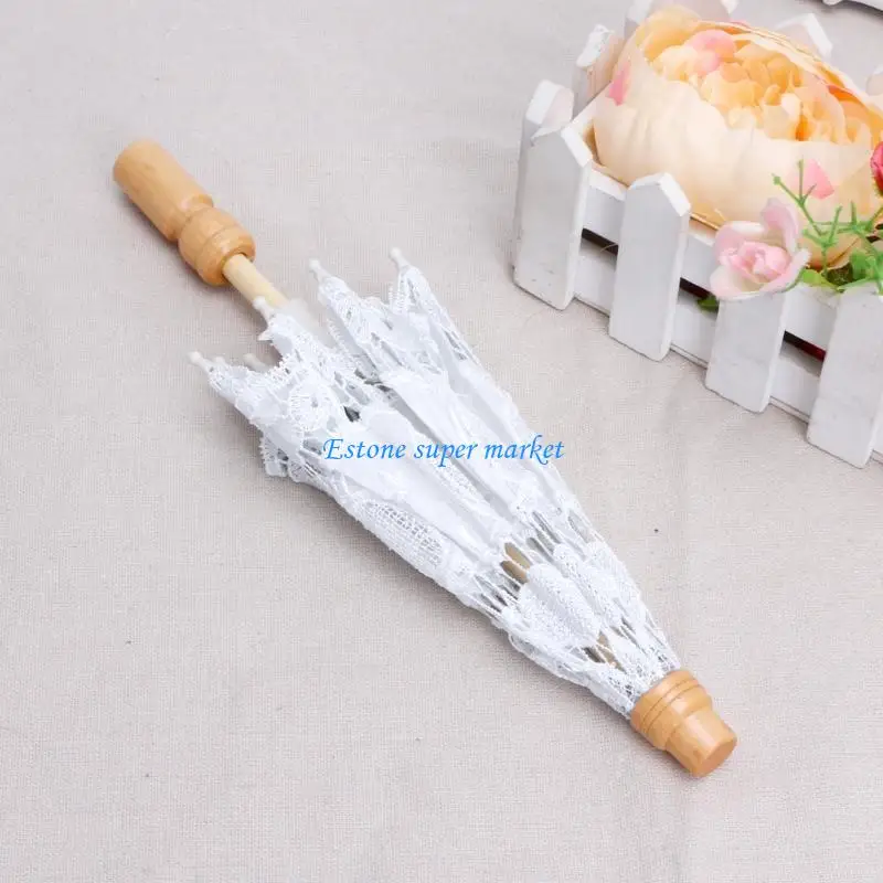 090b-white-lace-umbrella-fotografia-mini-wedding-umbrella-cotton-parasol-lace