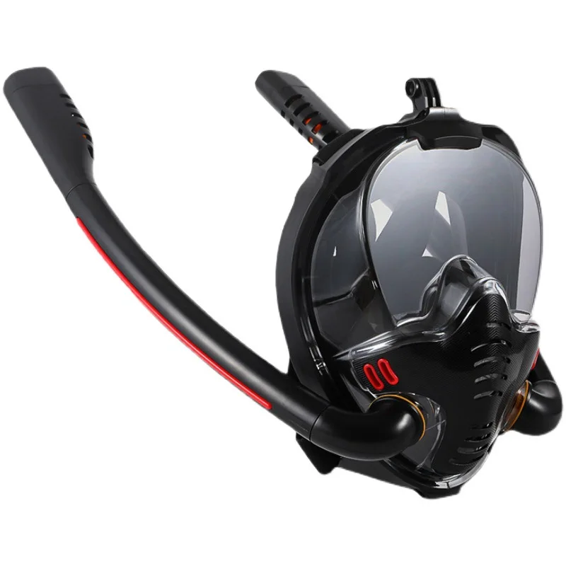 

Double tube snorkeling Sanbao diving mask full dry snorkeling equipment diving goggles diving equipment adult children anti-fog