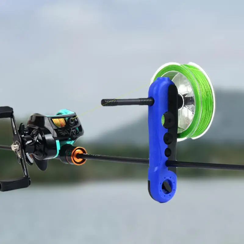 Lines Spooler For Fishing Reels Casting Reels Spooler Tool Fishing Gear Spooling Station Portable Lines Winder Spooler Unwinding