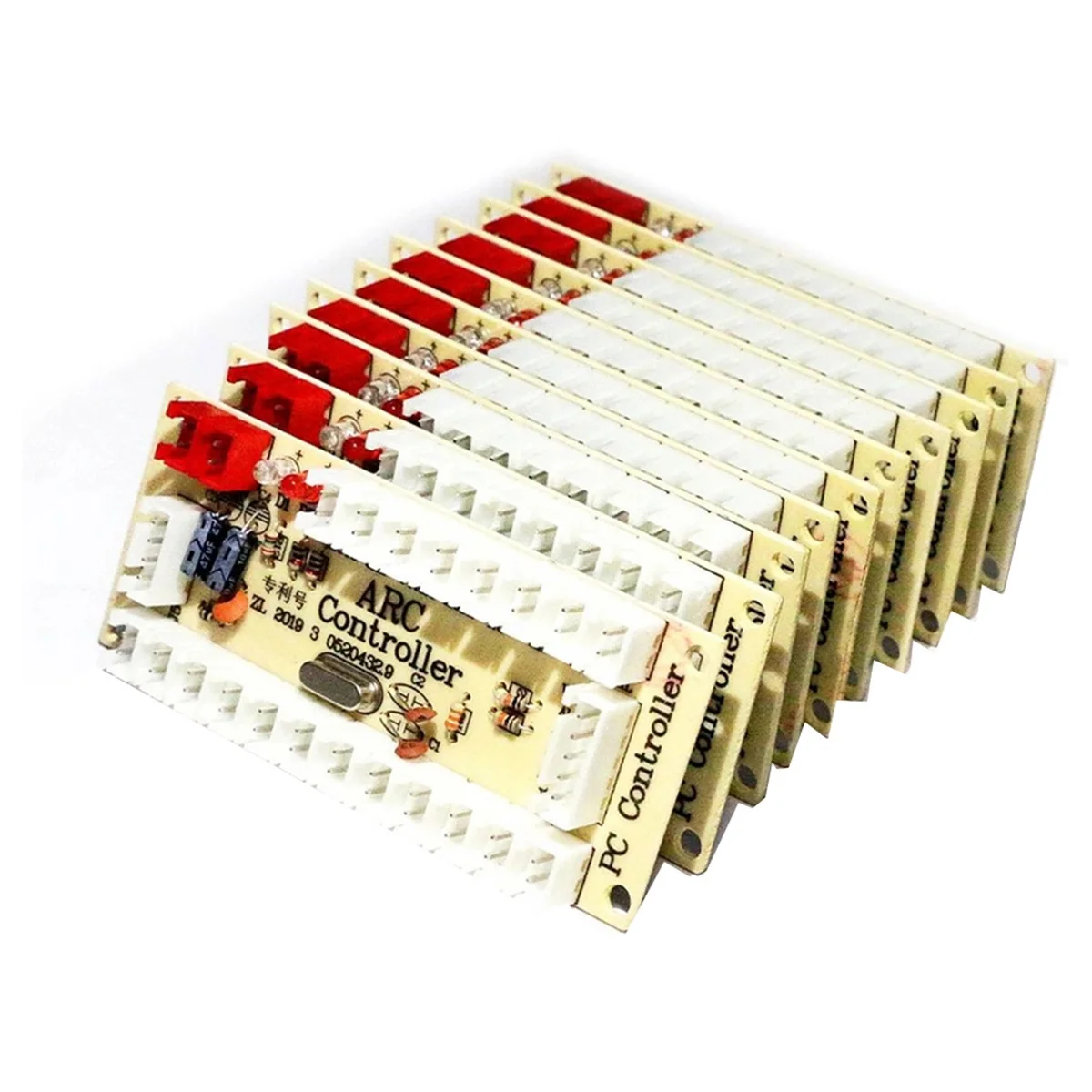Scheda controller USB ARC968 da 10 pezzi per controller joystick di gioco Encoder pulsante arcade con ritardo zero
