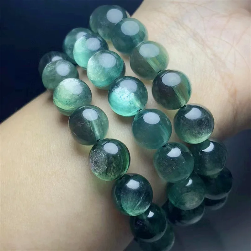 

Natural Green Lepidolite Bracelet Bangle Square Bead Crystal Healing Stone Fashion Gemstone Jewelry Gift 1pcs