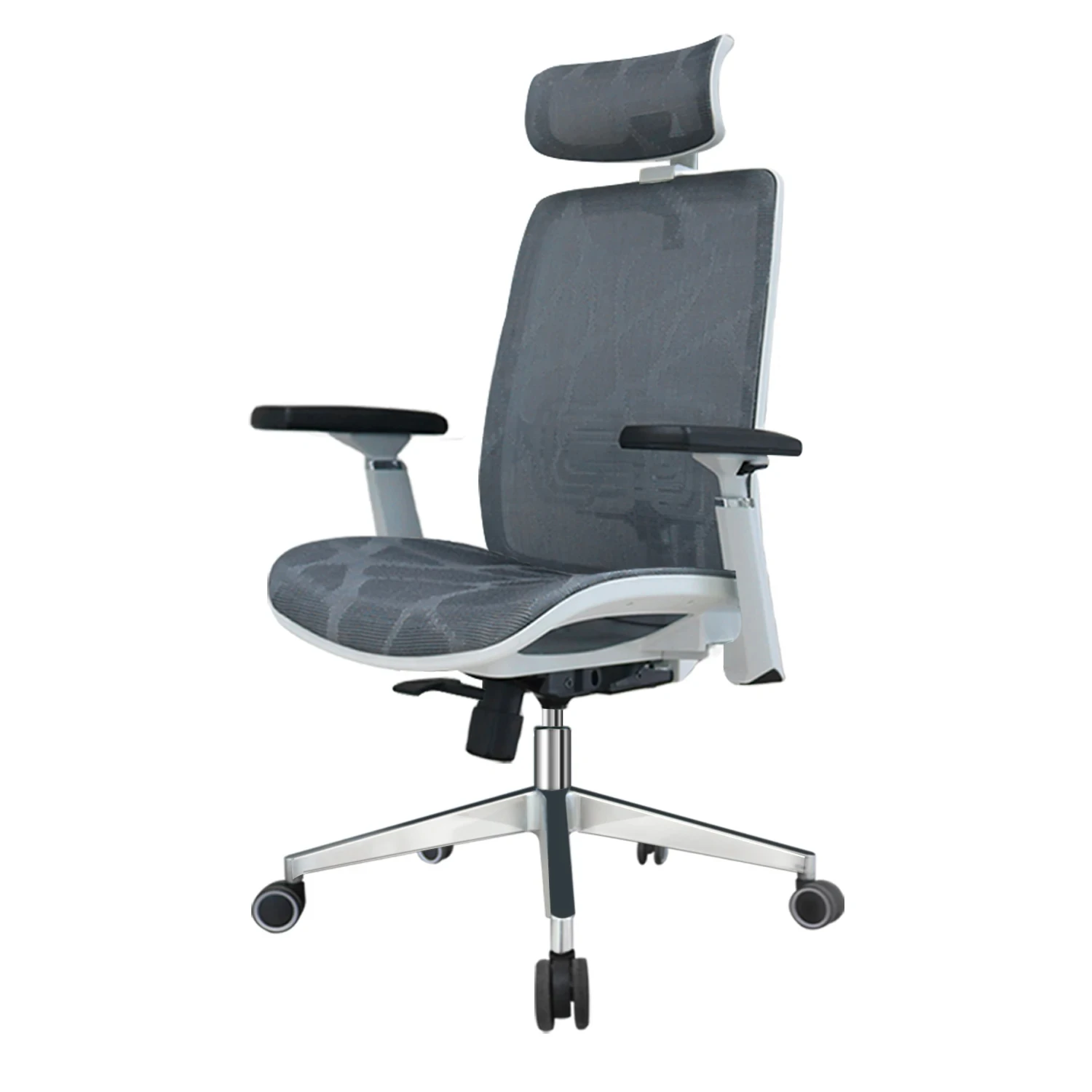 

Ergonomic Office Chair Desk Chair Headrest Breathable Mesh Cover Lumbar Support Computer Chair 360 ° Swivel Chair Adjustable