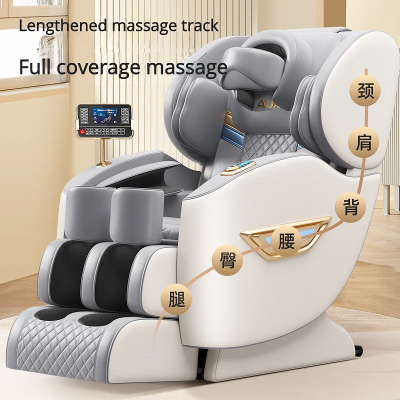 Best 0 Gravity Electric 3d 4d 8d Sl Track Salon Massage Chair Bed Full Body