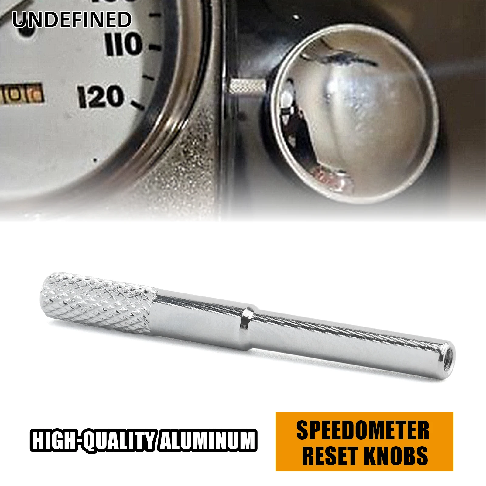 For Harley Touring Road King Electra Glide Fat Boy Softail FL Model 1941-2004 Aluminum Motorcycle Single Trip Meter Reset Knobs