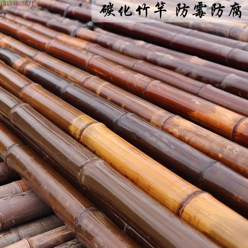 White bamboo frame interior decoration ceiling outdoor fence fence bamboo