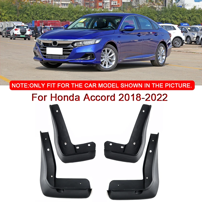 Fit For Honda Accord 2016-2022 Car Styling ABS Car Mud Flaps Splash Guard Mudguards MudFlaps Front Rear Fender Auto Accessories