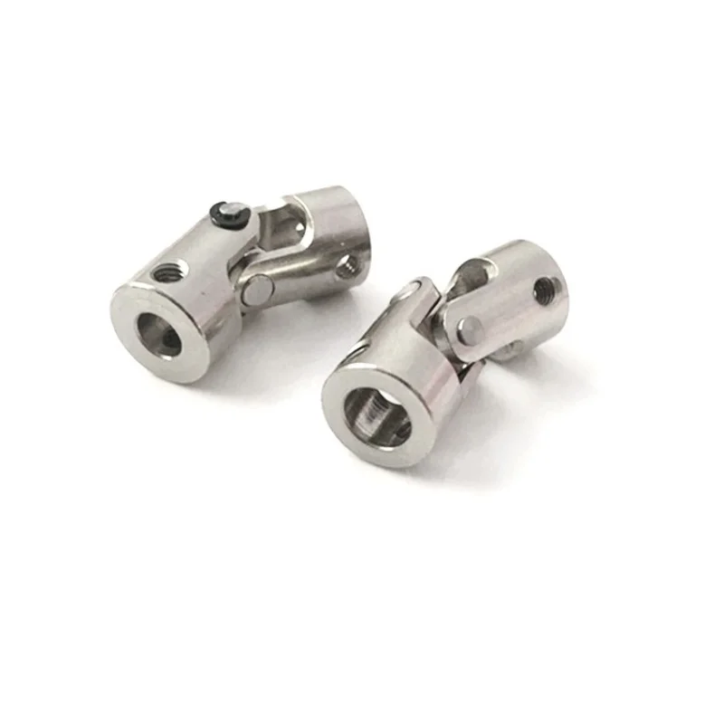 RC Model Metal Cardan Joint 2-12mm Universal Drive Shaft Coupling Connector for Boat Car Upgrade Parts