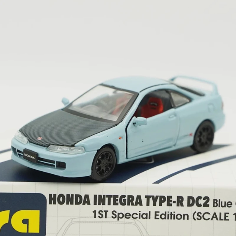 Era – voiture en alliage moulé sous pression, échelle 1:64, Honda Intergra type-r DC2, Collection de modèles, Souvenir, affichage statique, ornements, cadeau
