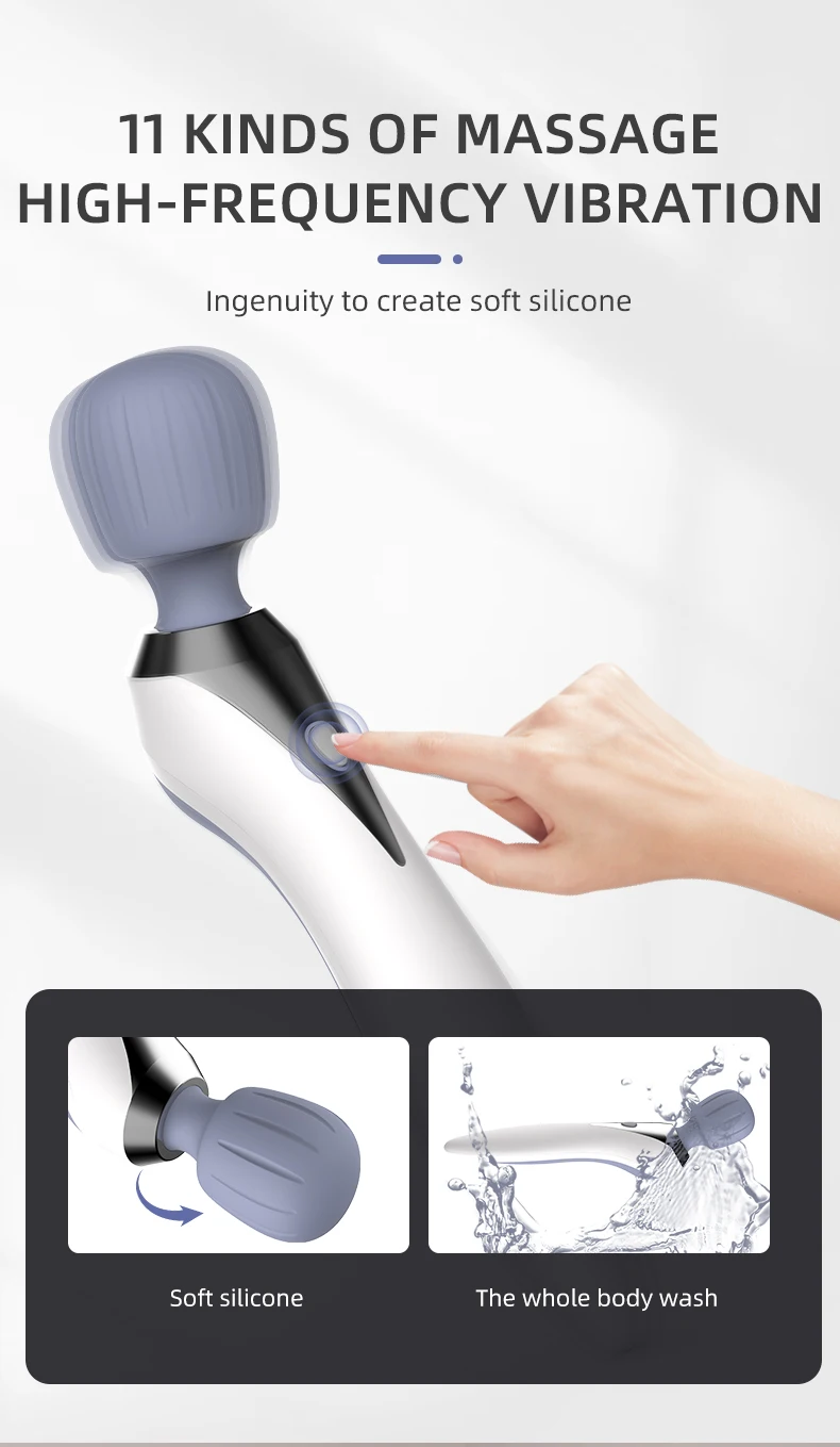 يده مطرقة تدليك كهربائية الصحافة عصا المحمولة مُدلك بالاهتزاز أدوات مساج قابلة للشحن للظهر الرقبة اليد الكتف #2