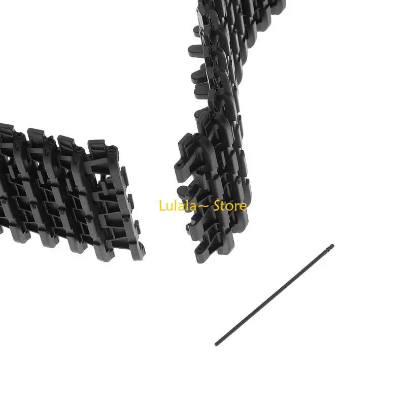 Y4QA para rueda Pedrail cadena para T100 T400 para tanque 1:16 DIY RC Toy