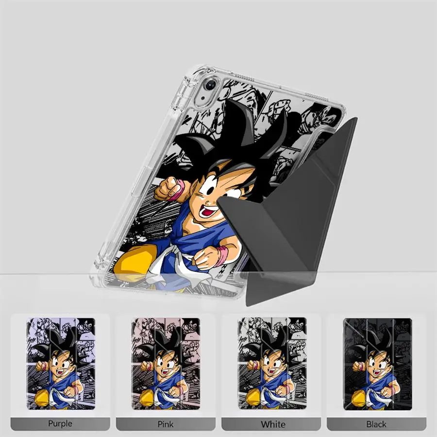 

Tablet Case For iPad Air 4 5 M3 M2 1 2 M4 11inch Pro 2025 Mini 6 7 Pro 11th 10th 9th 8th 7th 12.9inch Y-Fold Holder Cover Dragon