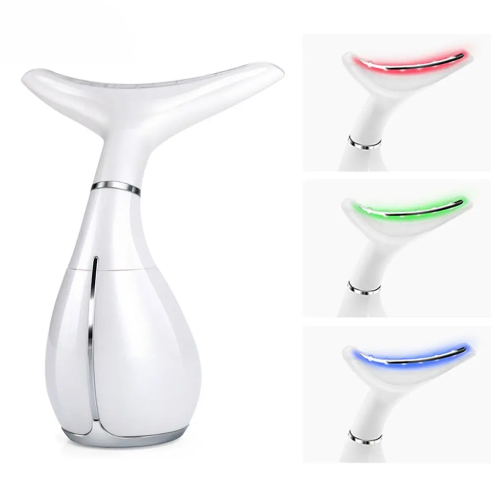 

Hot Cold Face Beauty Massager Red Blue Photon Light Therapy Skin Rejuvenation Facial Machine