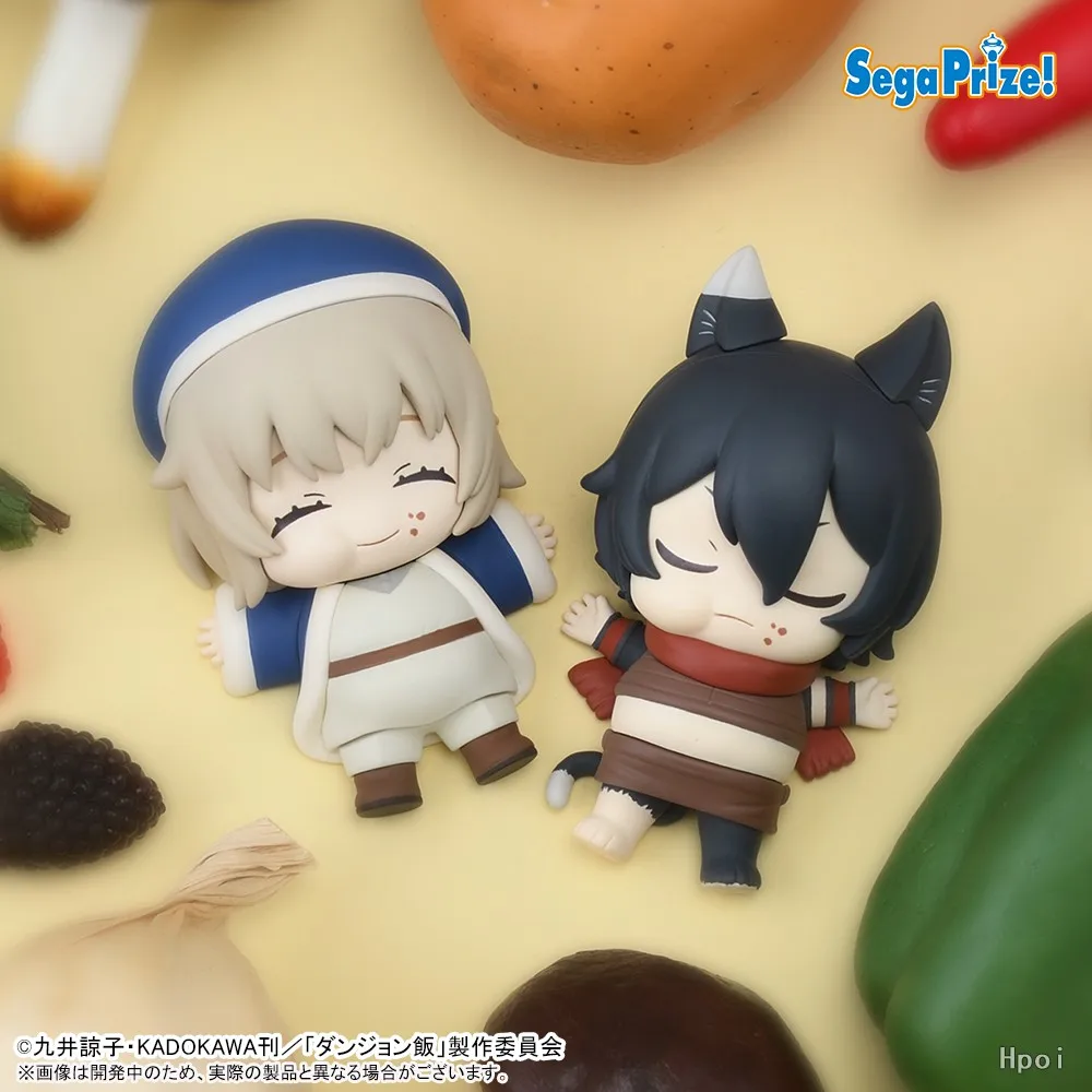 4 Teile/satz Anime Delicious in Dungeon Figur Marcille Farin Raiosu Set Modell Spielzeug Desktop Auto Ornament Puppe PVC Action Figure