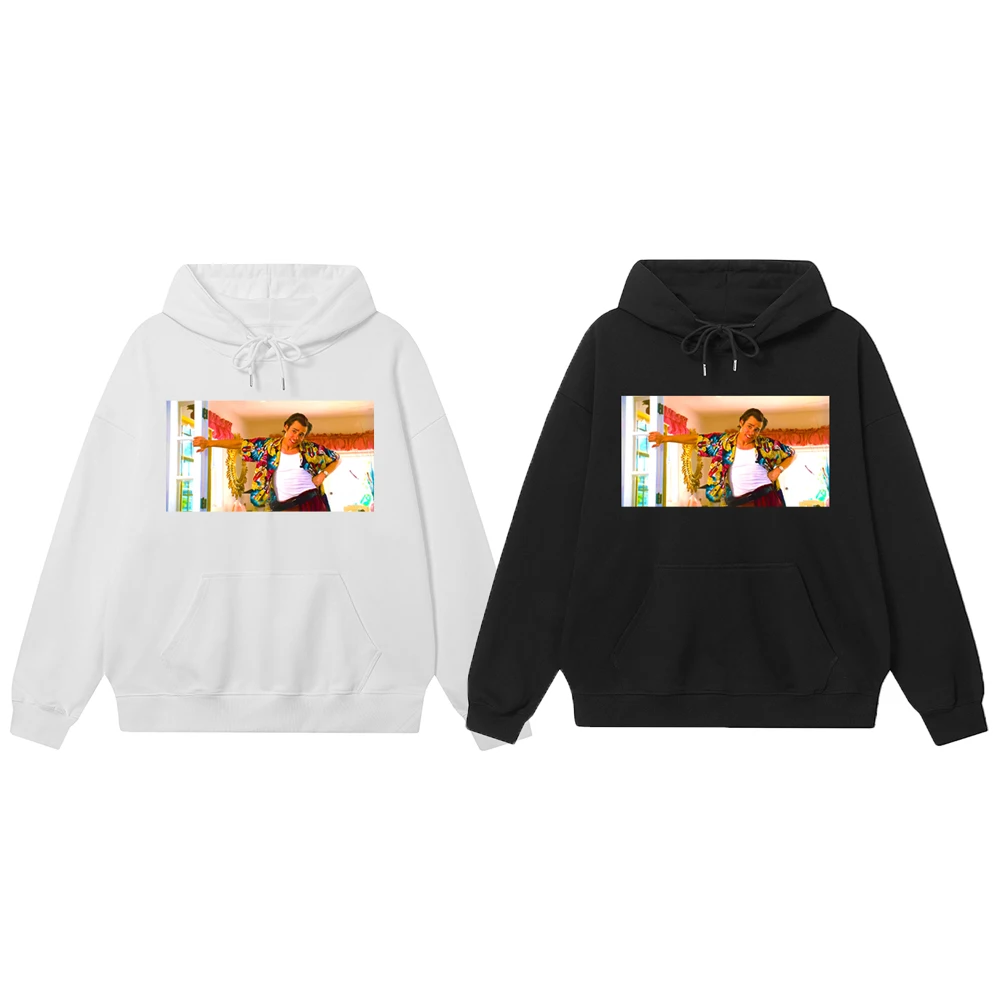 

Gold Karry Movie Character Print Loose Cotton Casual Hoodie Sweatshirt for Men And Women Spring Autumn Winter