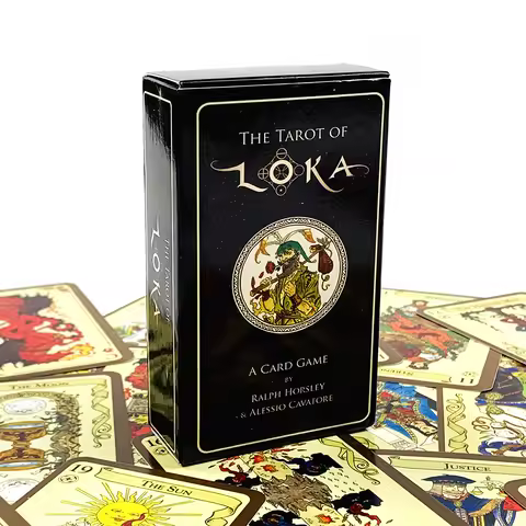 The Tarot Of Loka Card Deck English Version Divination Board Game Party Family Entertainment Party Playing Card Game