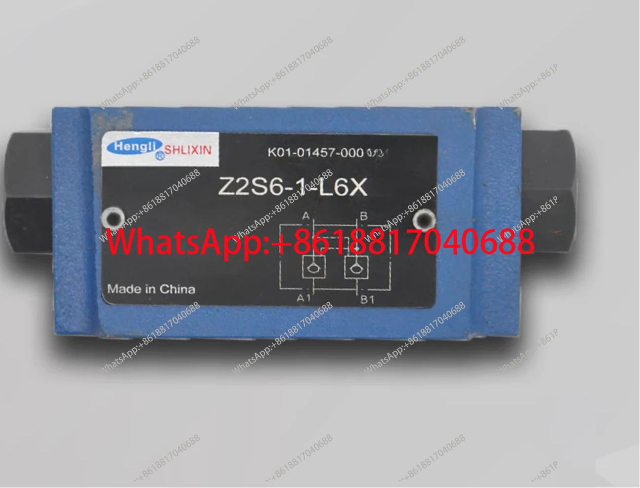 Válvula de retención de control hidráulico apilada Z2S10-1-L3X/V Z2S10A2-L3X Z2S10B1