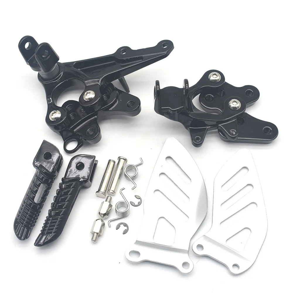 Motorcycle Front Foot Pegs Footrest Bracket For Suzuki GSXR600 GSXR750 GSXR 600 750 2011-2018 GSXR1000 GSX-R 1000 2009-2017