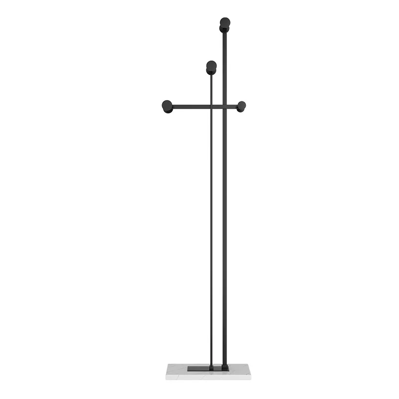 

Light luxury Italian coat rack Floor to ceiling bedroom hanger Living room entrance Home hanging clothes