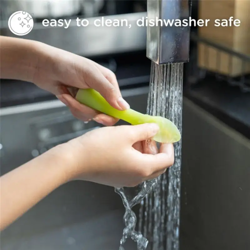 B49B-Silicone Soft Tip Feeding Spoon For Parent Led Weaning