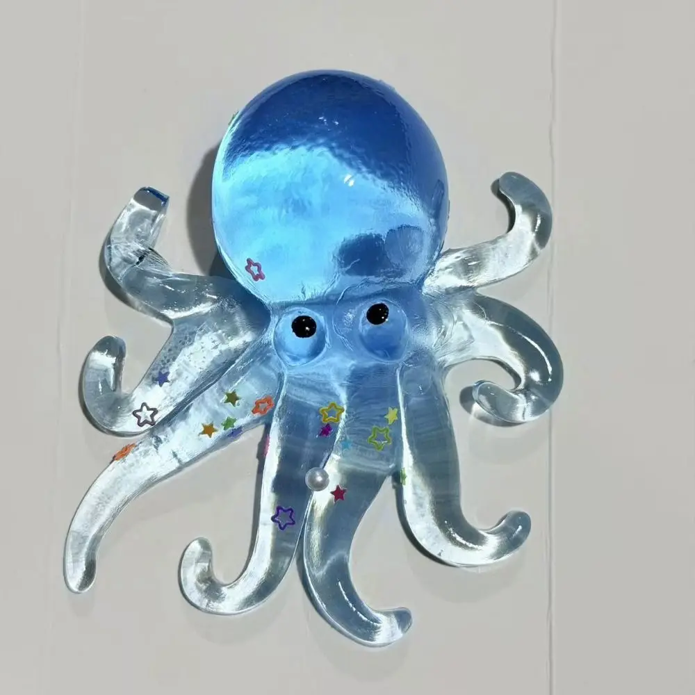 Adults Simulation Squishy Ocean Octopus Cute Animals Stretched Sensory Fidget Ball Pinch Glitter Slow Rebound For Students