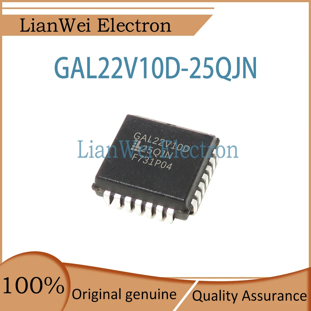 (5-10 Piece)100% New GAL22V10D GAL22V10D-25QJN GAL22V10 IC Chipset PLCC-28