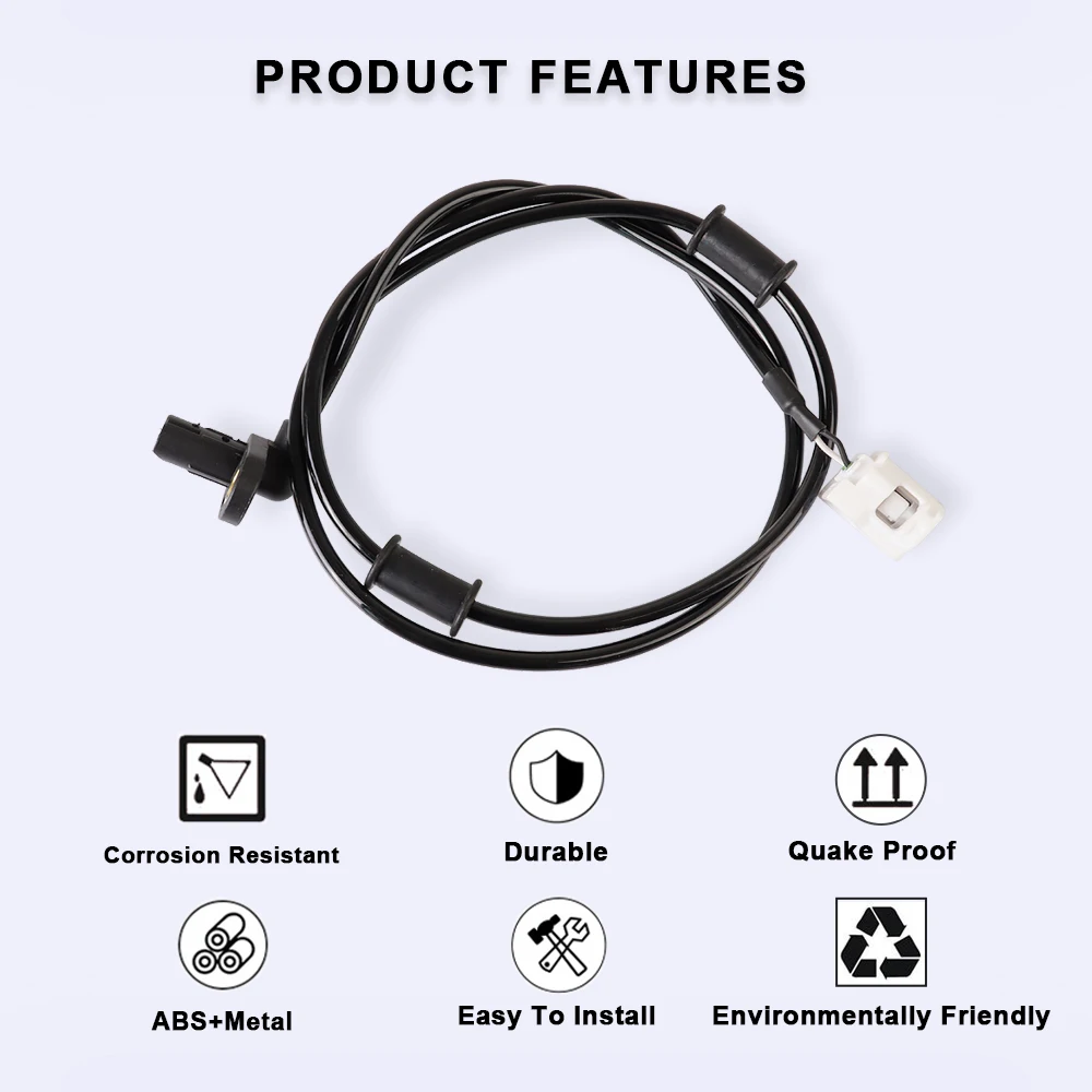 Rear Motorcycle ABS Wheel Sensor Wire Accessories For Yamaha X-MAX 300 400 125 250 2017-2023 Silicone Signal Cord Replacement