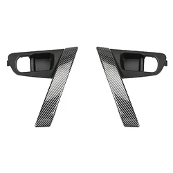 Car Carbon Fiber Interior Door Handles Base Interior Door Handle Cover Trim for Nissan Qashqai J10 2007-2015