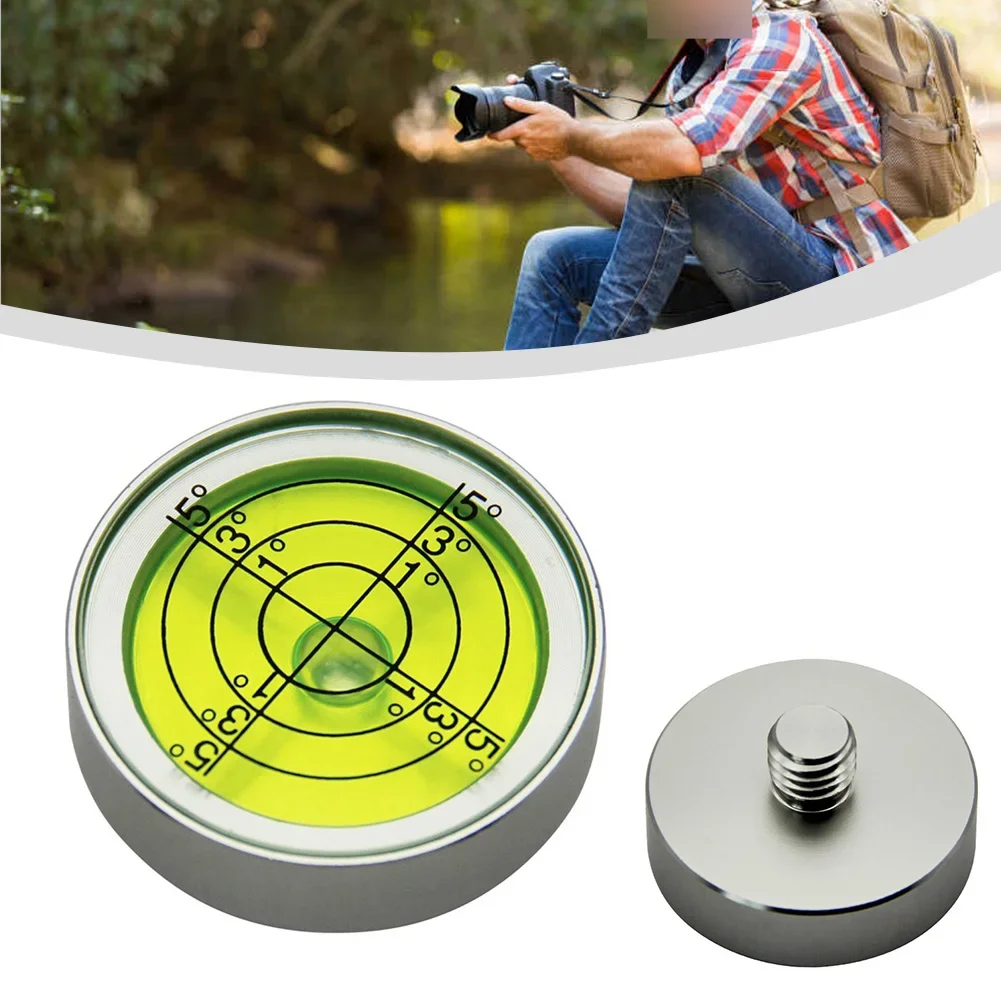30x8mm M8 Thread Bubble Level Mini Leveler For Adjusting Picture Frames Camera For Adjusting LCD Mounts, Picture Frames, Camera