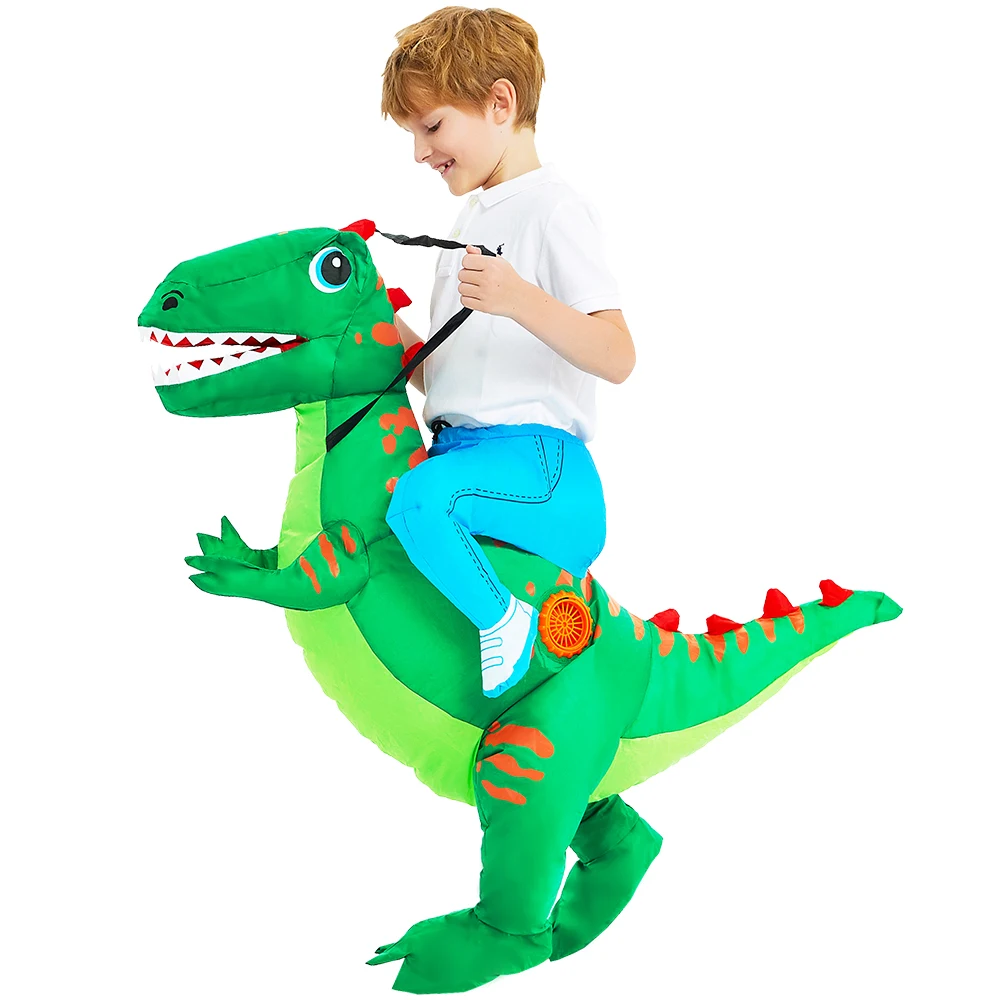 Adults Kids Cosplay Cartoon Model Inflatable Costumes - Fun and Creative Party Inflatable Dinosaur Costumes for Halloween Party