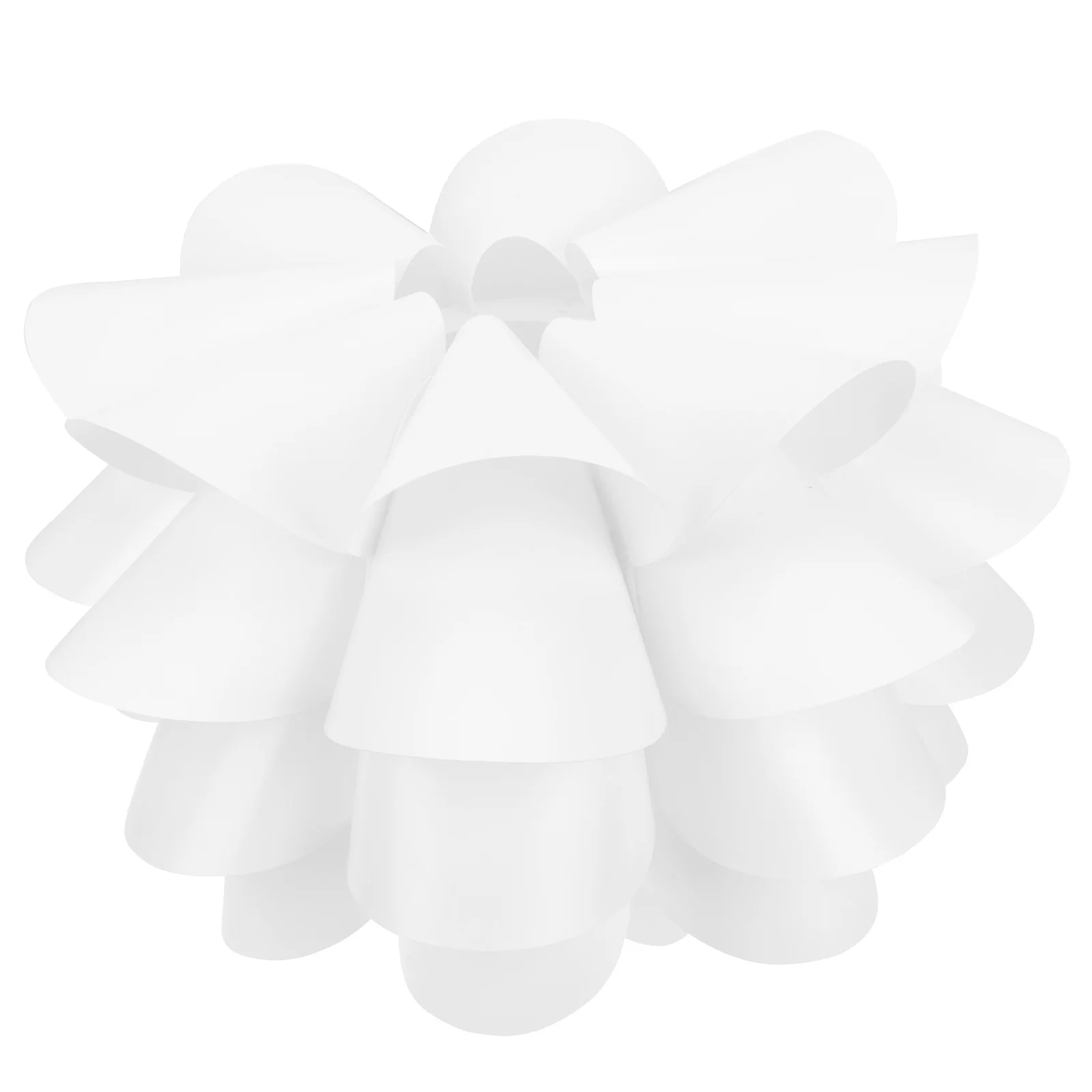 

Lotus Lampshade White Wall Sconce Simple Style Light Cover Decorate Nordic Pp Miss Hanging Adorn Accessory