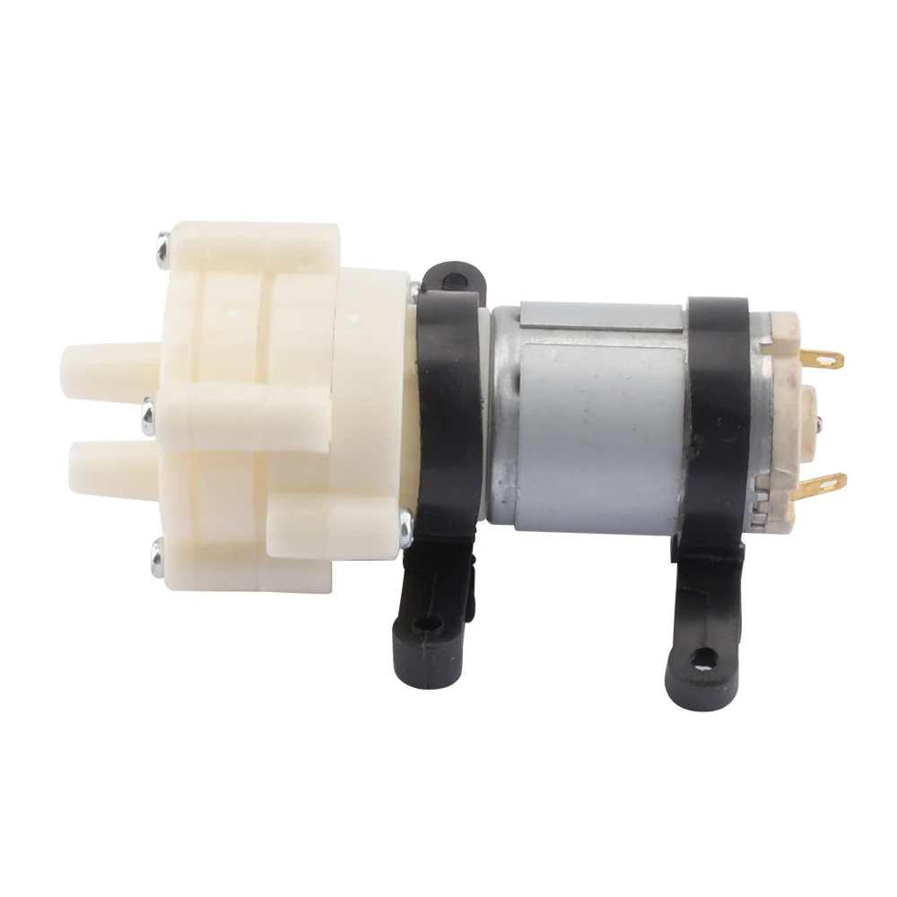 DC6-12V R385 Micro Pump Aquariums and Fish Tanks Round Pneumatic DC Diaphragm Pumps Aquarium Air Pumps Accessories 1.5-2L/Min