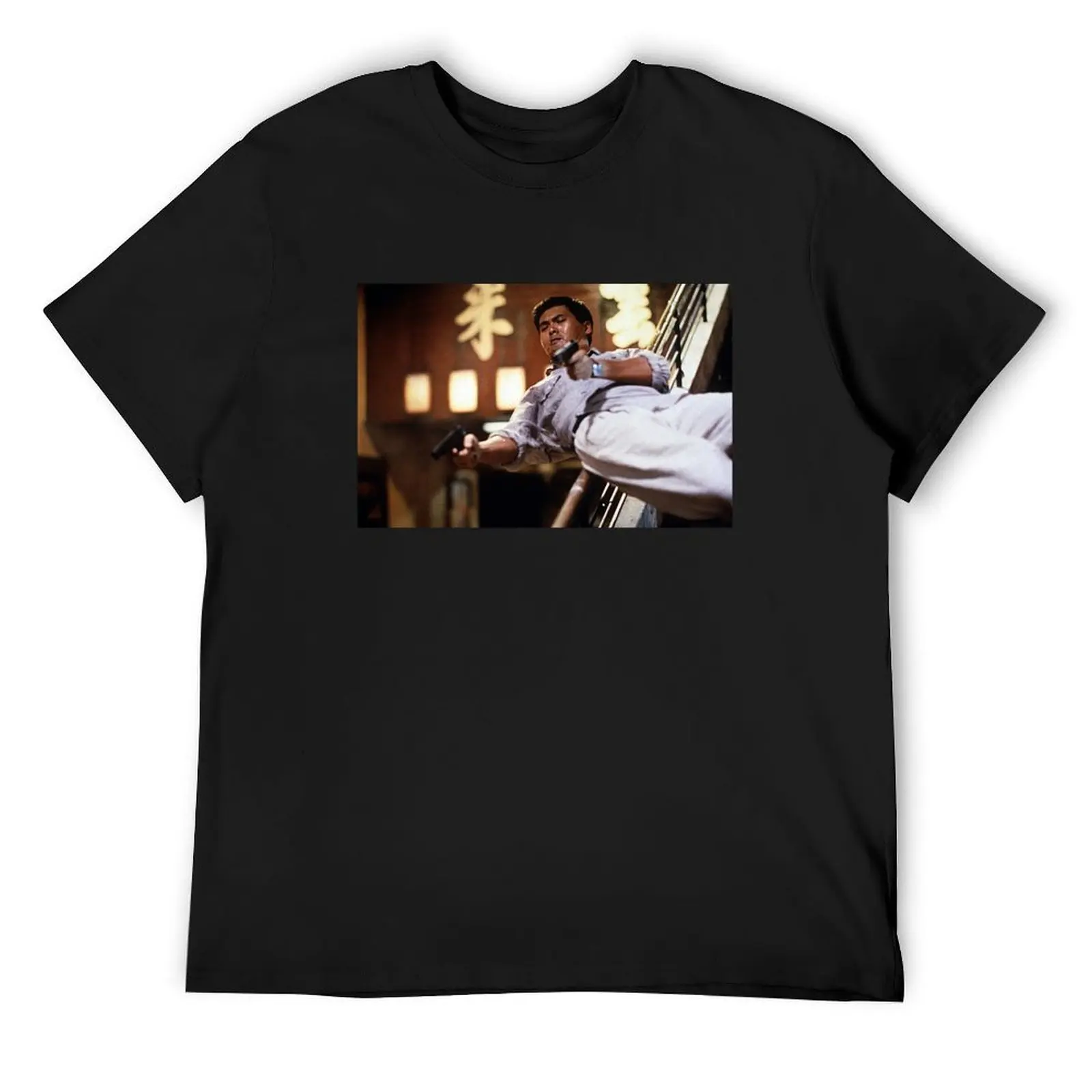 

Hard Boiled Akimbo T-Shirt tops plain quick drying blacks mens graphic t-shirts pack