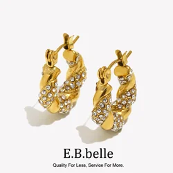 Y2K Accessories Jewelry for Women Surgical Steel Gold Plated joyas boucle d’oreille acier inoxydable