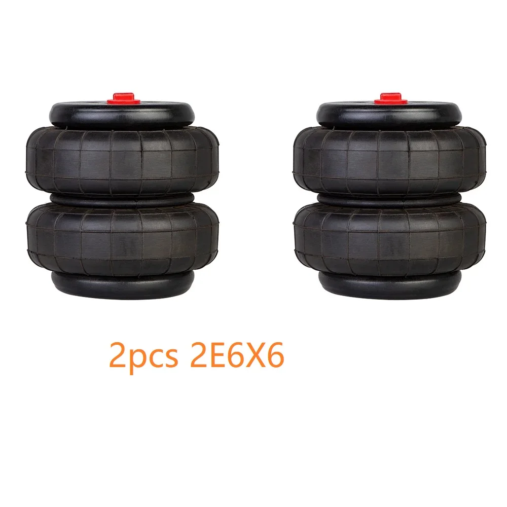 

2PCS 2E6X6 Air Ride Suspension Bag Double convolute rubber air spring/airbag shock absorber FD70-13