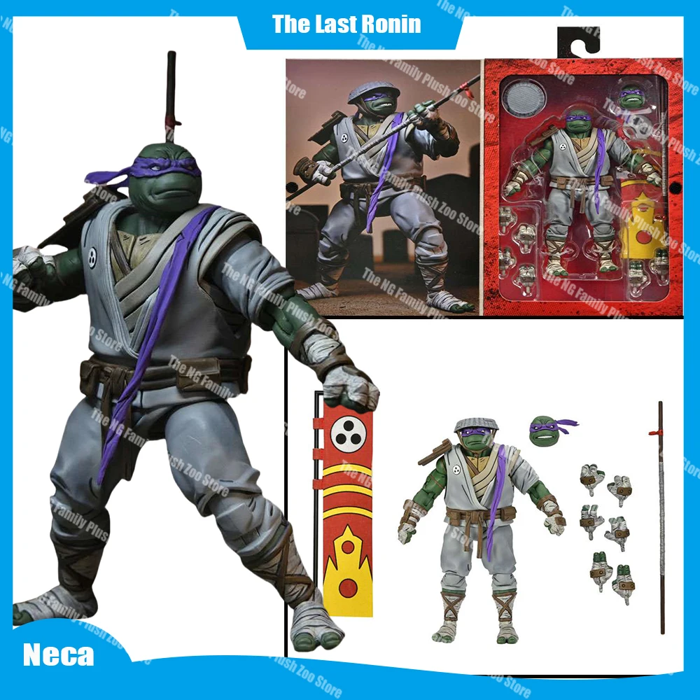 

Original Neca Tmnt Turtles Figures Shf The Last Ronin Ultimate Donatello Anime Action Figure Model Figurine Model Kid Toy Gifts