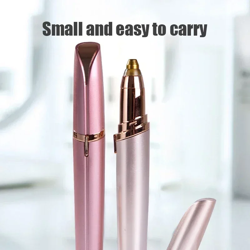 Matita modellante per rasoio elettrico per sopracciglia Dispositivo per la rimozione automatica dei peli del viso ricaricabile tramite USB per uso domestico quotidiano delle donne