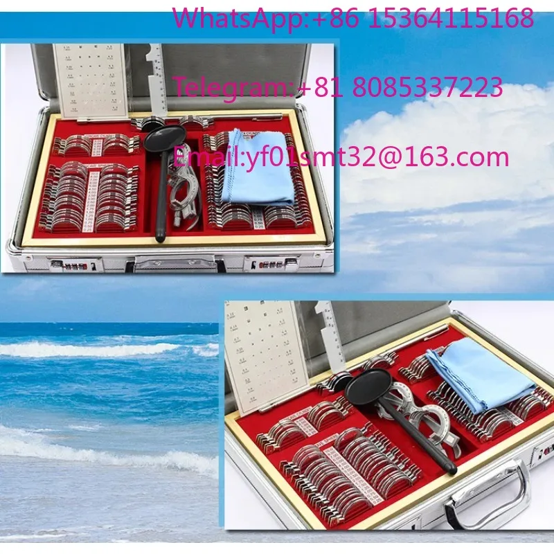 2PCS 104 Lens Box, Insertion Box Trial Wear/Lens/Insertion Disc, Insertion Disc Trial Wear Box