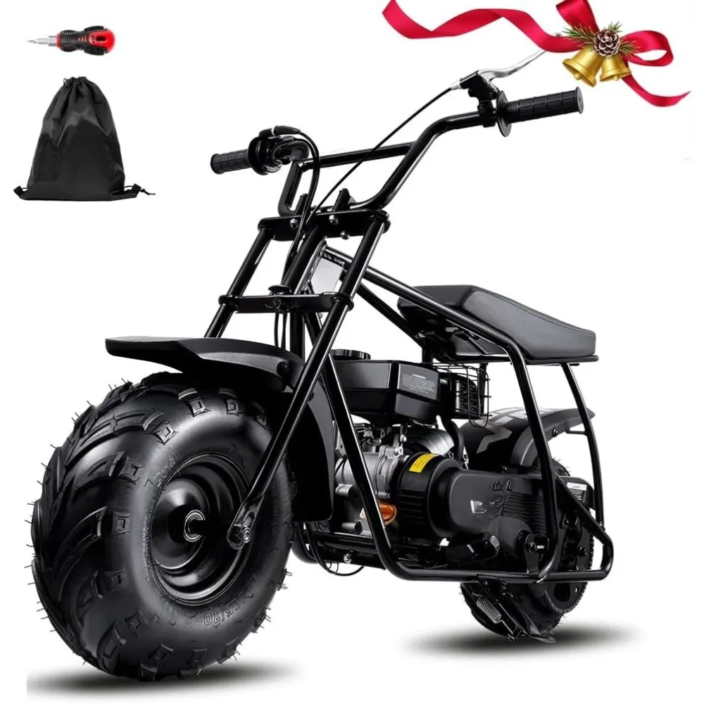 

Mini Dirt Bike GMB100 Basic, New 99CC Gas Powered Mini Bike 4-Stroke 3HP, Off-Road for Kids/Adult, Trail Up to 28 Mph