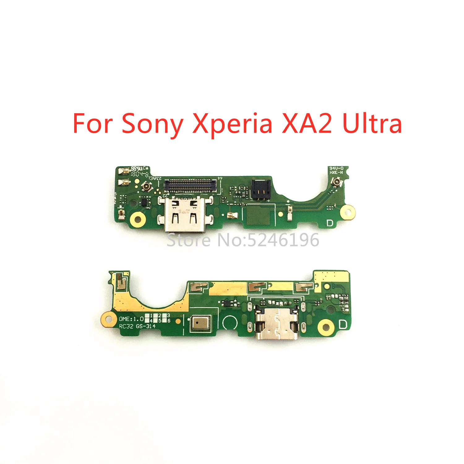 1pcs USB Charging Port Charger Mic Microphone Base Connector For Sony Xperia XA2 Ultra H3213 H3223 H4213 H4233 Replace Part