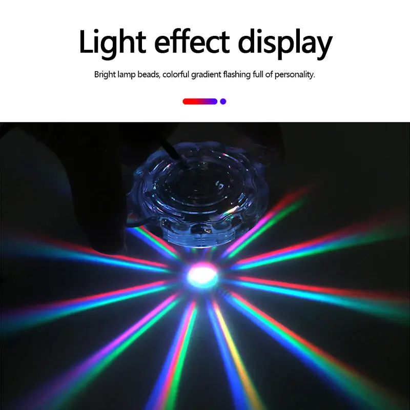 1/2pcs RGB Motorcycle LED Chassis Light Flash Strobe Lamp Motorbike Decoration Atmosphere Light Universal 12V Motorcycle Light