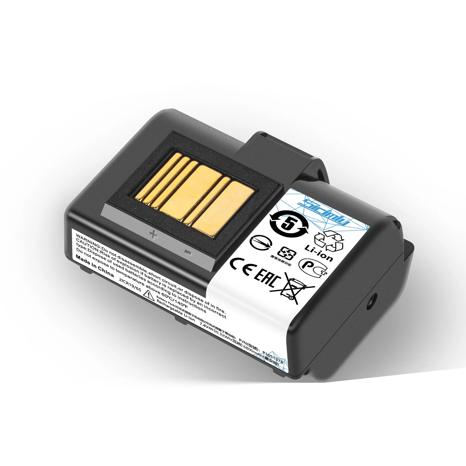 

6800mAh Printer battery For Zebra QLN220 QLN320 ZQ500 ZQ510 ZQ520 ZQ610 ZQ620 ZR628 ZR638 ZR658 ZR668 ZQ521