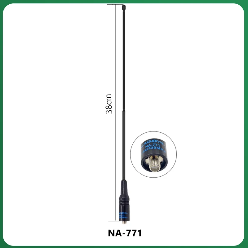 워키토키 안테나 UV-K5 NA-771 SMA-F UHF VHF 136~174 Mhz 400~470Mhz 양방향 라디오 토키 워키 BAOFENG UV-5R용