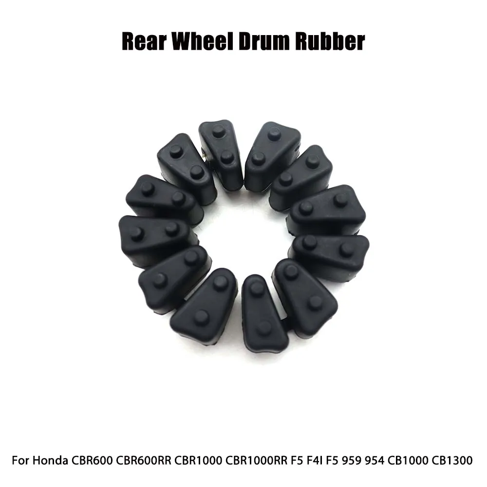 Do Honda CBR600 CBR600RR CBR1000 CBR1000RR F5 F4I F5 929 954 CB1000 CB1300 Tłumik piasty Motocykl Bęben tylnego koła Gumowy bufor