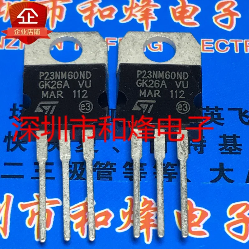 

5PCS-10PCS P23NM60ND STP23NM60ND TO-220 650V 20A New And Original On Stock